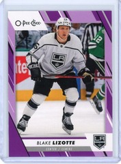 2023-24 O-Pee-Chee Blake Lizotte #482 Purple Border 42/49 Los Angeles Kings